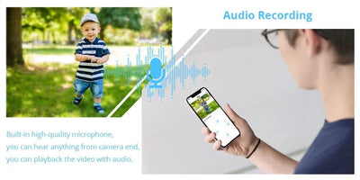 CamHi CamHipro 4MP Outdoor WiFi IP Camera - 2 - Way Audio Security Bullet - stepyours.com
