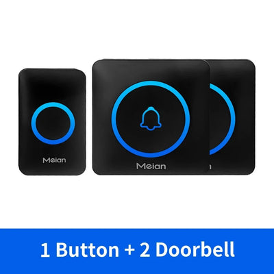 Meian Smart Wireless Doorbell IP65 Waterproof 60 Songs - stepyours.com