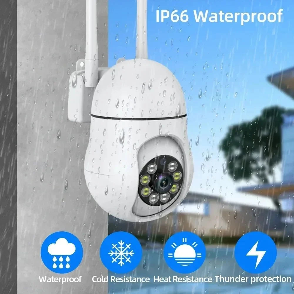Ninivision 5MP WiFi Indoor Camera 360 PTZ AI Detection Pet Monitor Tuya P2P - stepyours.com