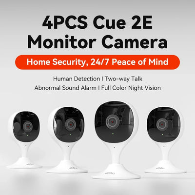 IMOU Ranger 4MP Bullet Lite Indoor Outdoor Security Camera AI Detection - stepyours.com