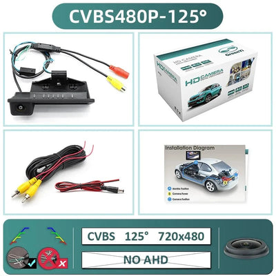 GreenYi AHD 1080P Rear View Car Camera Night Vision For BMW E60 E39 E90 - stepyours.com