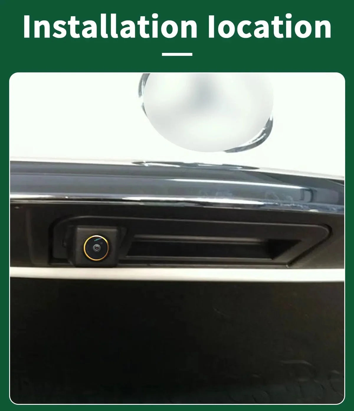 AHD 1080P Mercedes C Class Rear View Camera Waterproof W204 S204 Hook - stepyours.com