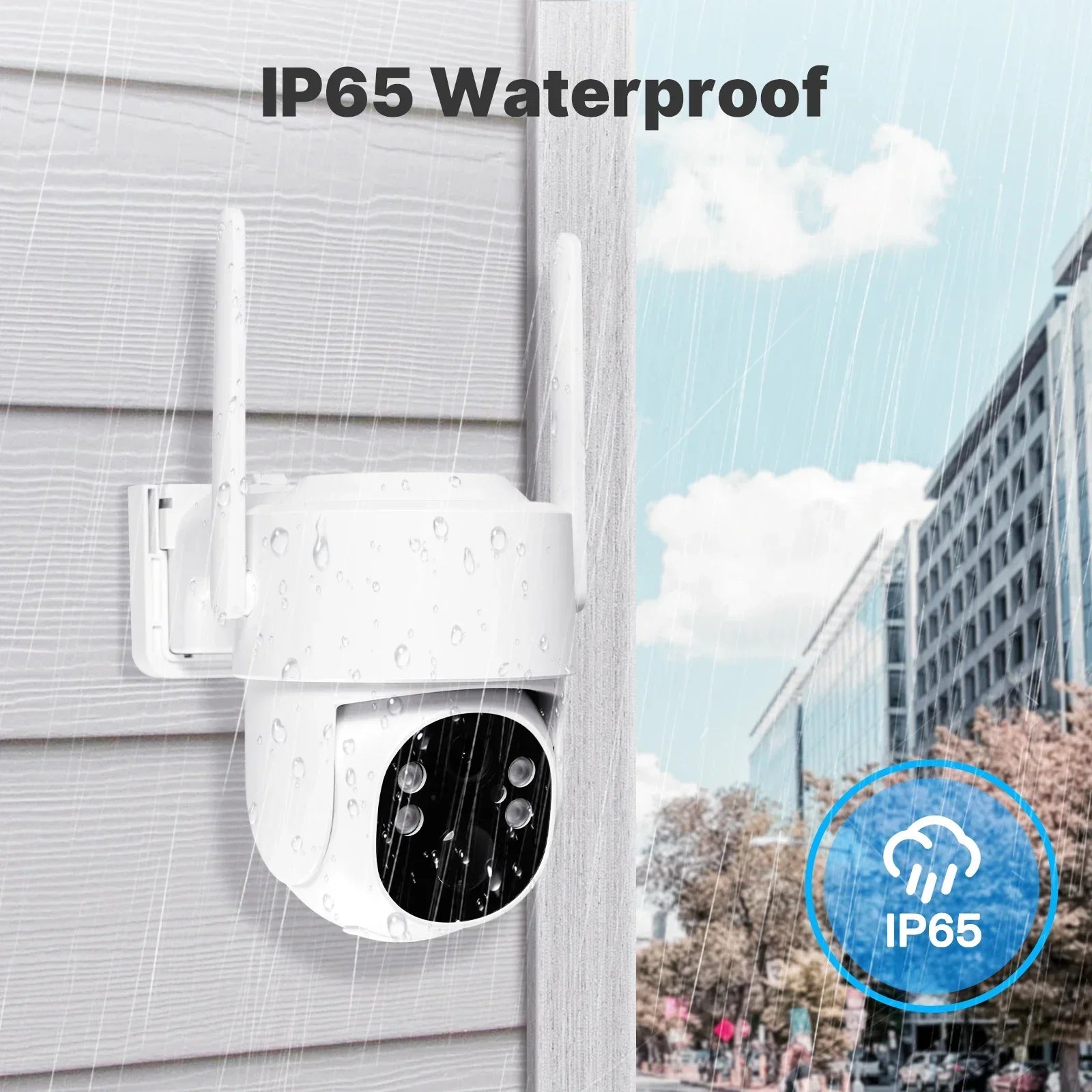 MOES Tuya 4G WiFi 4MP Solar Outdoor Security Camera With Full Color Night Vision - stepyours.com