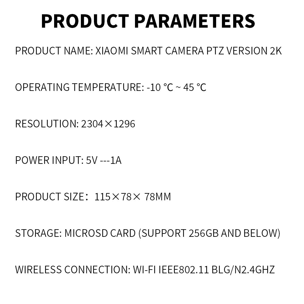 Xiaomi 360 Degree PTZ 2K AI Security Camera - Night Vision And Human Detection - stepyours.com