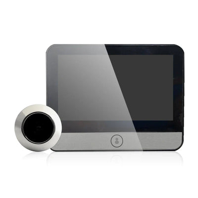 Smart Cat Eye Doorbell 4.3 Inch IPS Display 2K Video - stepyours.com