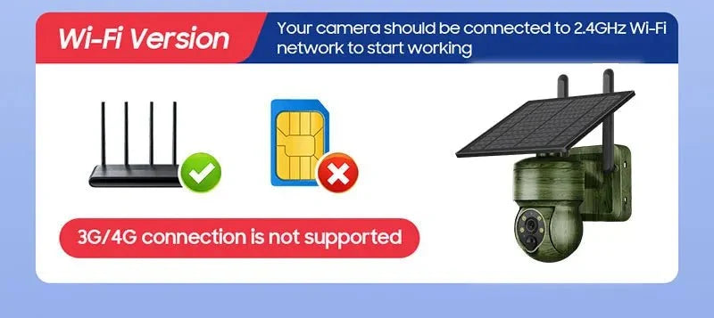 INQMEGA Solar Powered PTZ Camera 5MP 4MP WiFi 4G CCTV With Two Way Audio - stepyours.com
