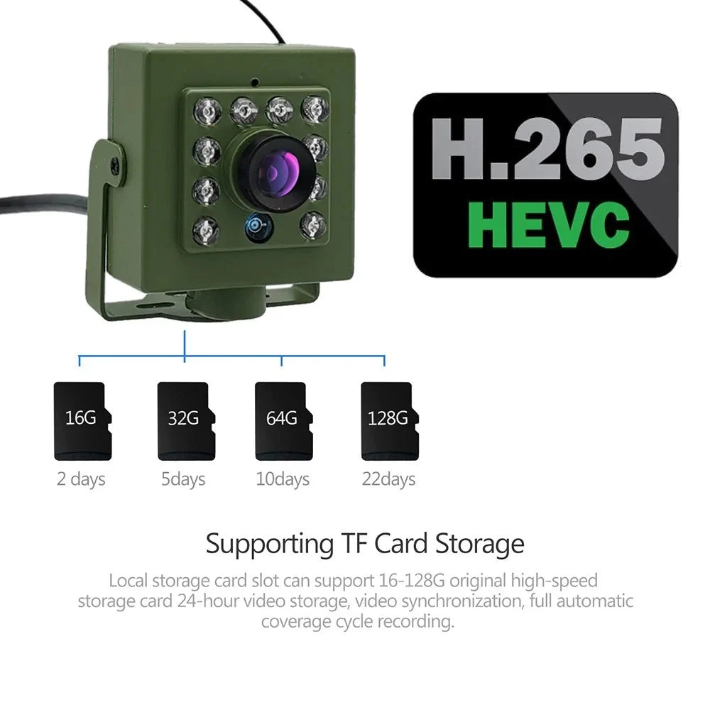 Green WiFi Bird Box Camera 5MP HD Nest Monitor With Night Vision - stepyours.com
