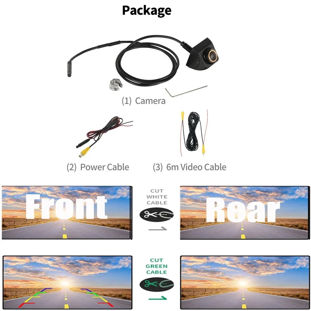 Car Rear View Camera 170 Degree Wide Angle Waterproof HD Night Vision For BMW - stepyours.com