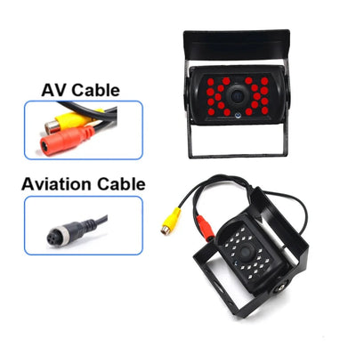 Heavy Duty 18 LED Rear View Camera For Trucks RVs Trailers Night Vision - stepyours.com