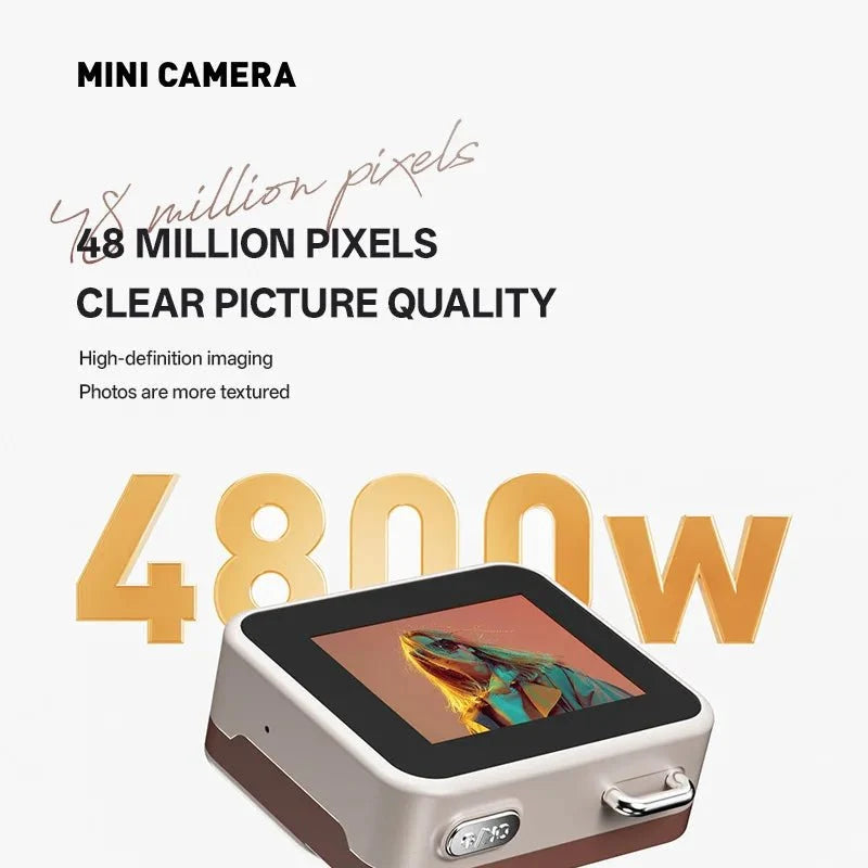 Must Have Retro CCD Mini Digital Camera Keychain With 1.77 Inch HD Video - stepyours.com