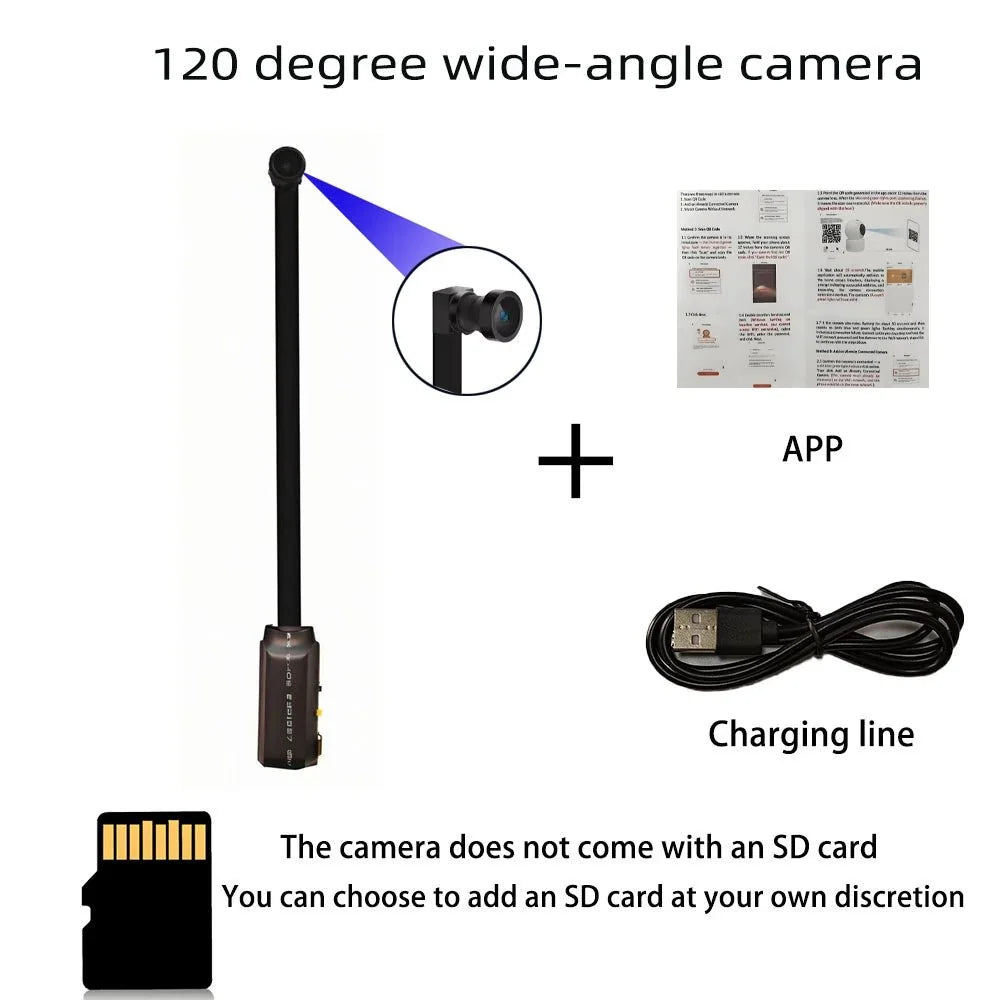 4K Mini WiFi Camera With Remote Viewing And Motion Alerts - stepyours.com
