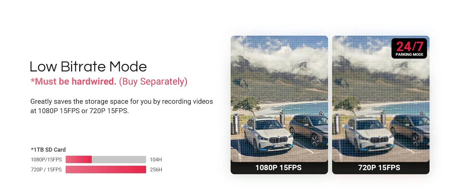 Vantrue E1 Pro 4K Mini Dash Cam Starvis Night Vision HDR WiFi GPS 1TB - stepyours.com