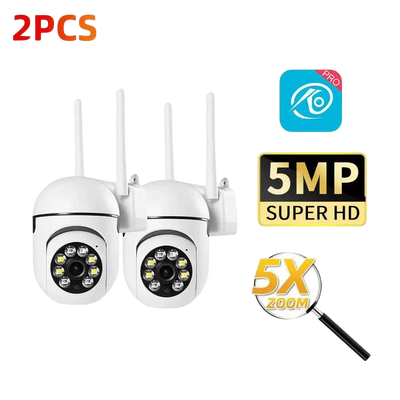 OKam Pro Indoor 8MP WiFi IP Camera - Smart Tracking And 355 Degree Pan - stepyours.com