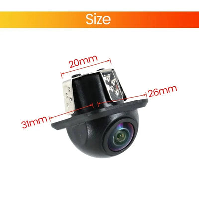 IP68 Waterproof 180 Degree Auto Parking Assist Rear View Camera 1080P AHD - stepyours.com