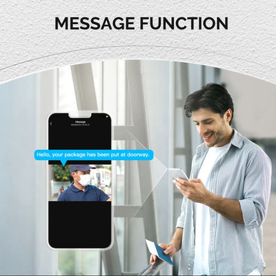 MOES 1080P WiFi Video Doorbell Two Way Audio Night Vision - stepyours.com