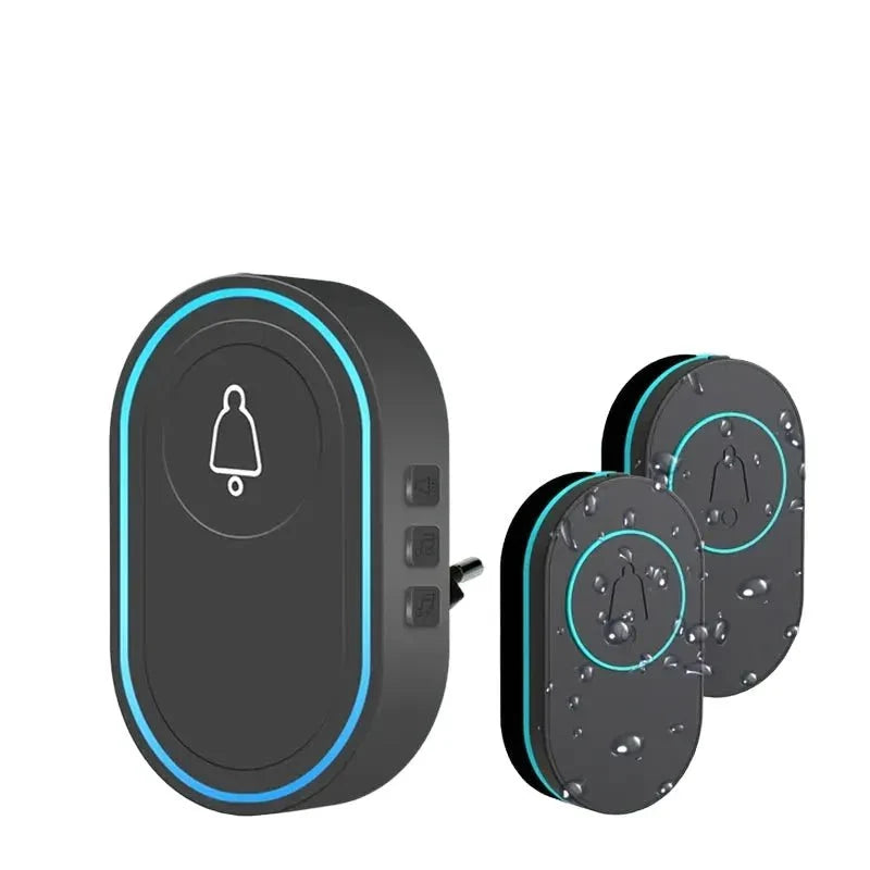Intelligent Wireless Doorbell Waterproof 100m Range Camera - stepyours.com