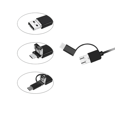 5.5mm Sewer Endoscope Type C Mini Camera For Android Compact Borescope Hooks - stepyours.com
