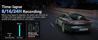Hook Your Drive Kocam 4K UHD Dash Cam Dual Lens Night Vision Parking Monitor - stepyours.com