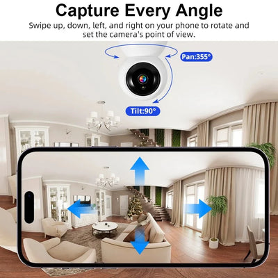 Fuers 5MP WiFi Camera Tuya Smart AI Motion Baby Monitor - stepyours.com