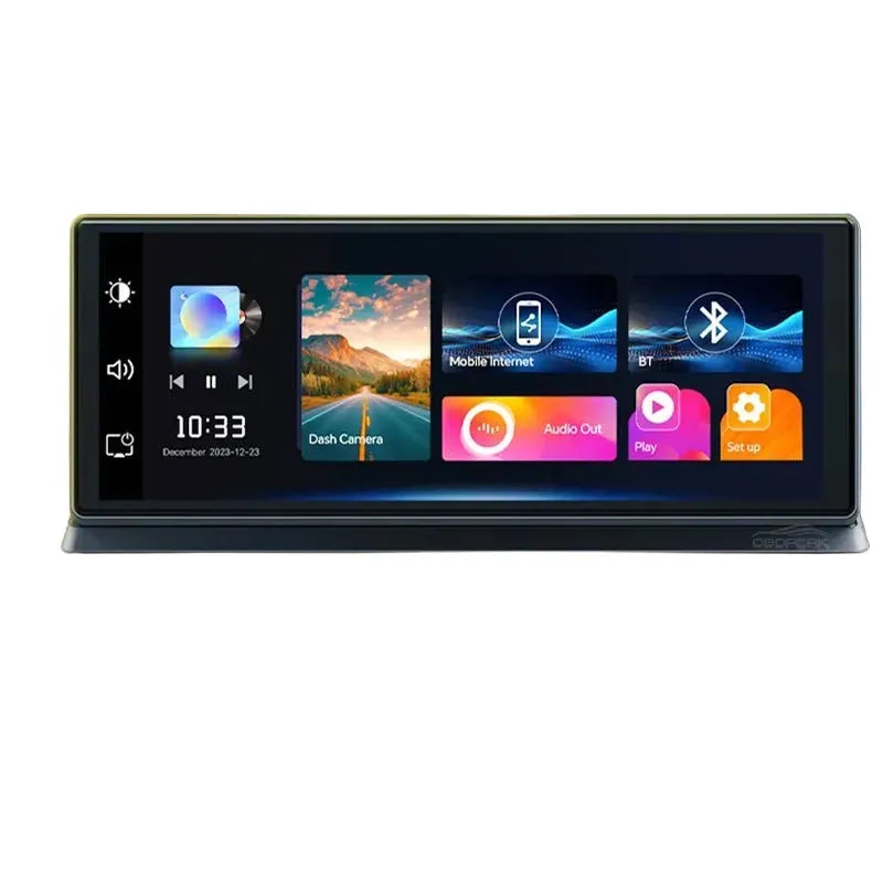 K2 Pro Dash Cam 11.3 Inch 4K 2160P GPS Wireless CarPlay Dual Lens - stepyours.com