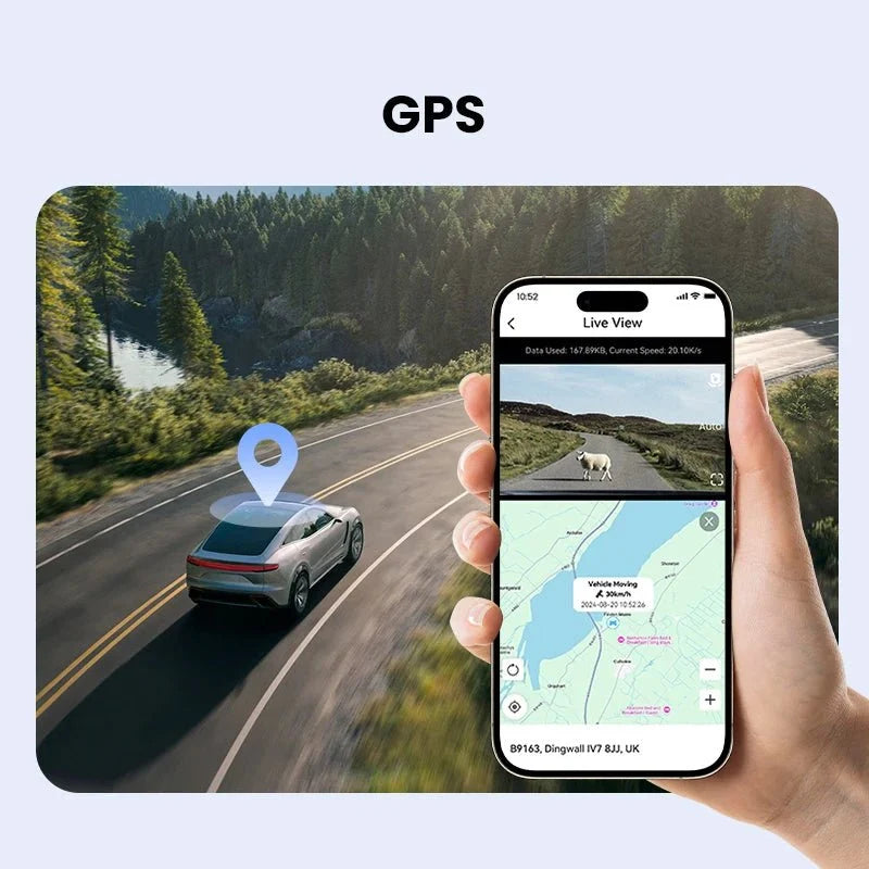 DDPAI Z50 Pro Dash Cam 4K Car DVR With 3 Inch IPS Screen GPS ADAS WiFi - stepyours.com