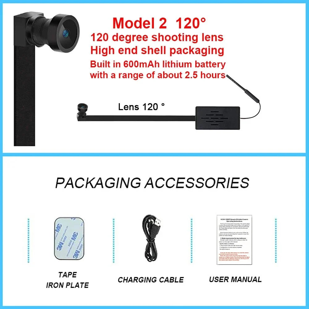 4K DIY Wireless WiFi Camera - 1080P HD Remote Viewing via Smartphone App Hooks - stepyours.com