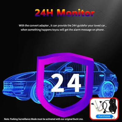 Triple Lens WiFi Dashcam Two Three Channel 1080P Night Vision Front And Rear - stepyours.com