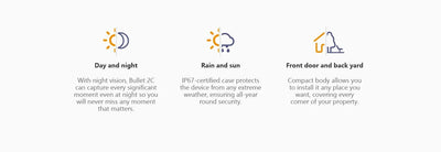 IMOU Outdoor Bullet 2C 5MP WiFi Camera Weatherproof AI Human Detection - stepyours.com