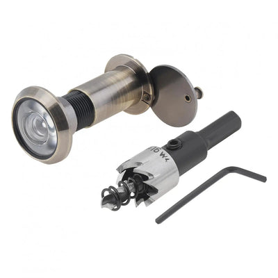 Door Viewer Peephole Set 200 Degree With 16mm Drill Bit - stepyours.com