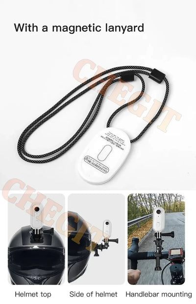 4K Motorcycle Mini Action Camera WiFi POV Recorder Lightweight Sport Cam - stepyours.com