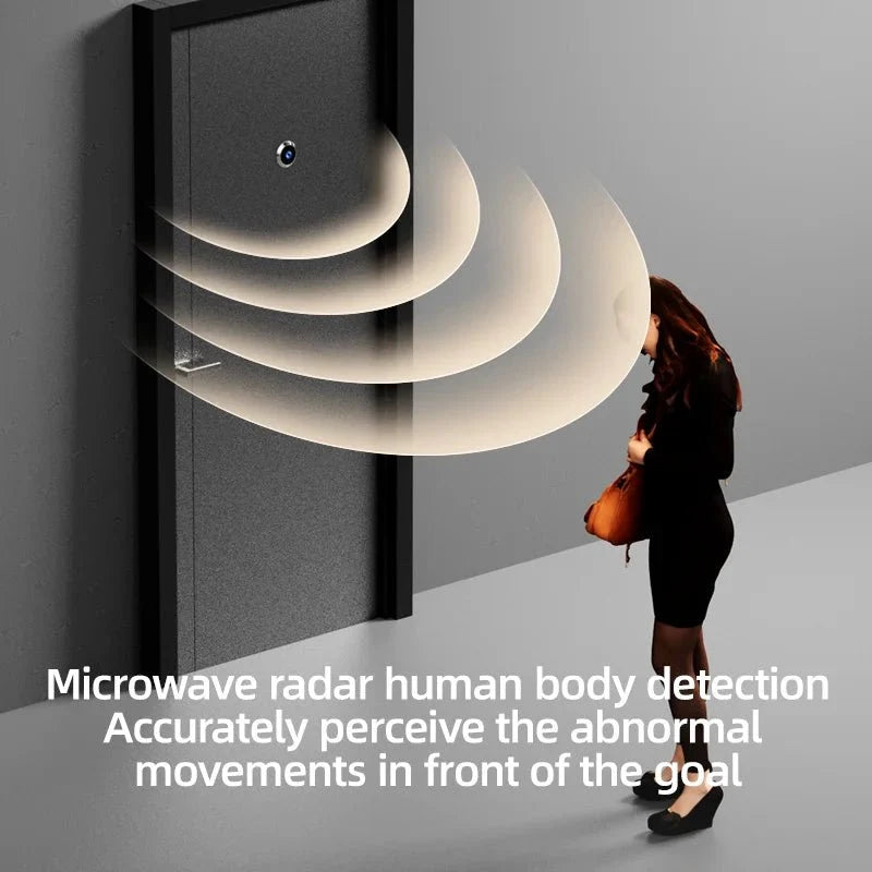 Danmini 4.3 Inch Visual Doorbell Peephole 1080P Camera - stepyours.com
