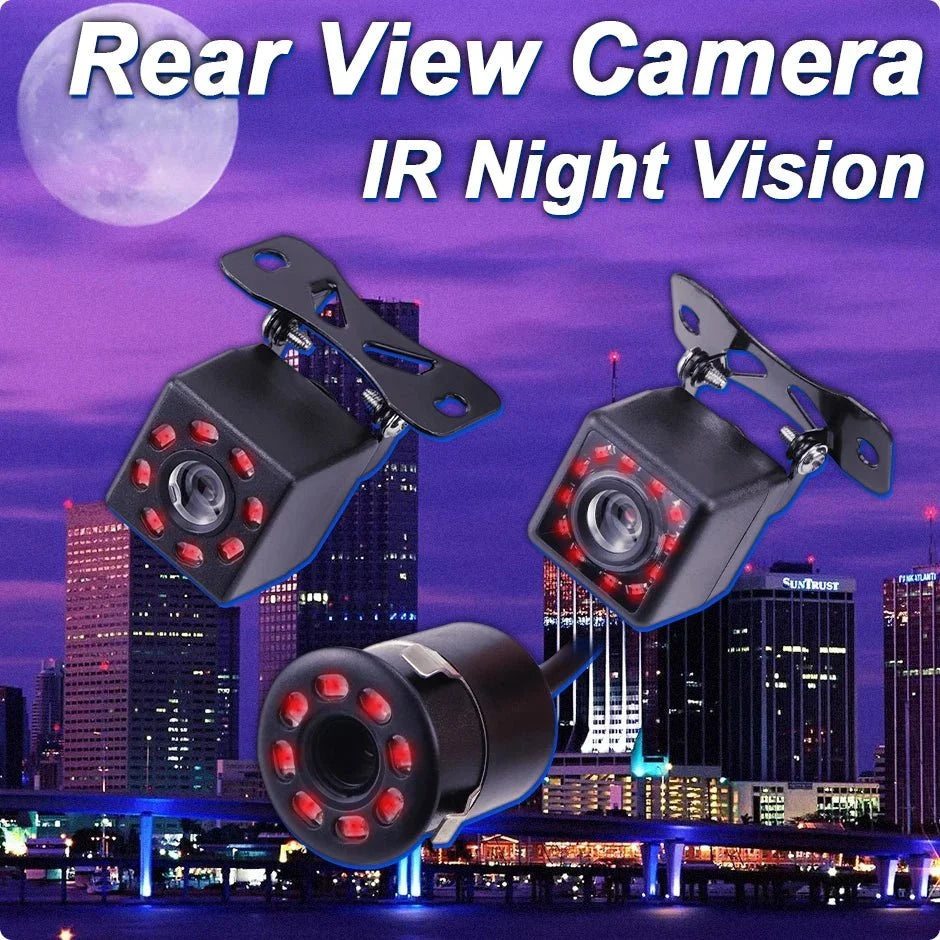GreenYi Rear View Camera With IR Night Vision Waterproof CCD For Safer Parking - stepyours.com