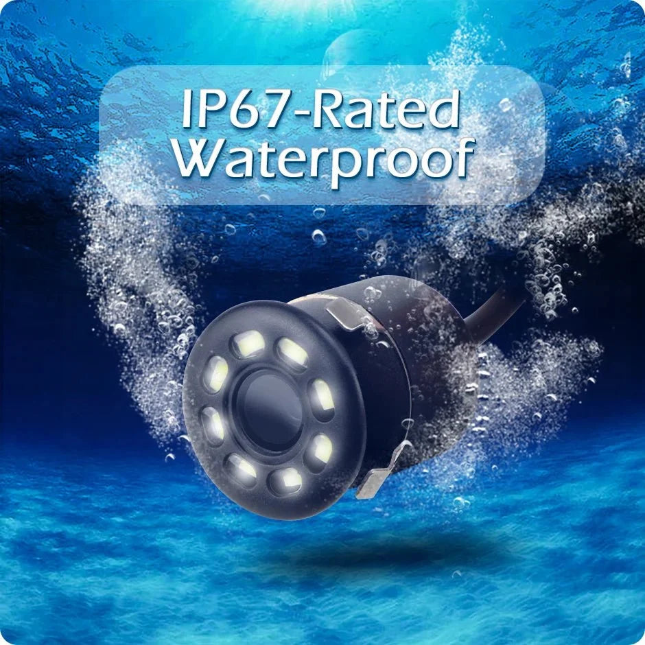 GreenYi Rear View Camera With IR Night Vision Waterproof CCD For Safer Parking - stepyours.com