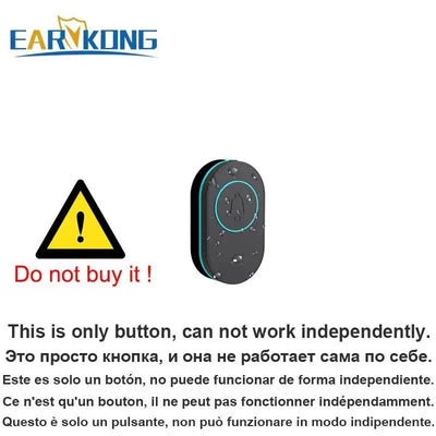 Intelligent Wireless Doorbell Waterproof 100m Range Camera - stepyours.com