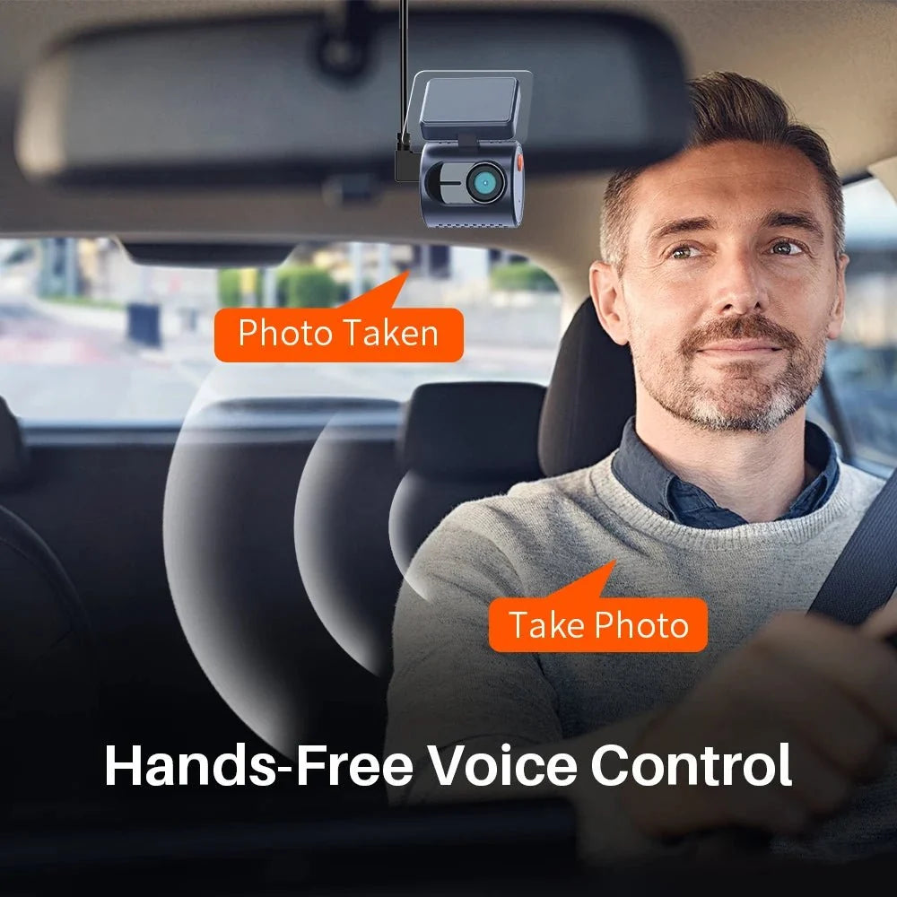2K Kawa Mini 3 Pro Car Dash Cam With WiFi App Parking Mode And Voice Control - stepyours.com