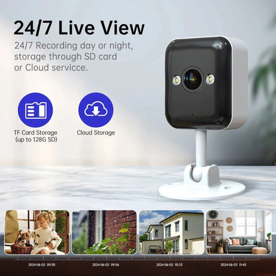 JOOAN 1080P WiFi IP Camera Outdoor Surveillance 5X Digital Zoom Night Vision - stepyours.com