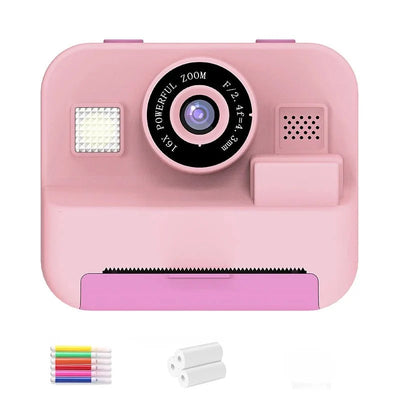 Educational Thermal Instant Print Camera 32GB Card 1080P For Kids Learning - stepyours.com