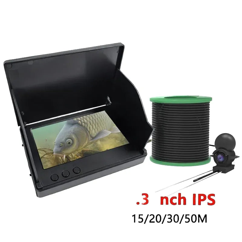 Dodosee Handheld 1080P Fish Finder 4.3 Inch LCD Depth Camera With Night Vision - stepyours.com