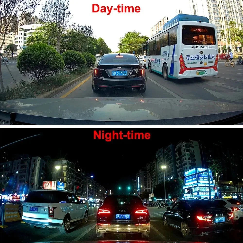 4K 2160P WiFi Car Dash Cam 24H Parking Monitor App Control For All Cars - stepyours.com