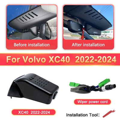 4K Dash Cam For Volvo XC Series And Polestar 2 Ultimate Safety Ultra HD Car DVR - stepyours.com