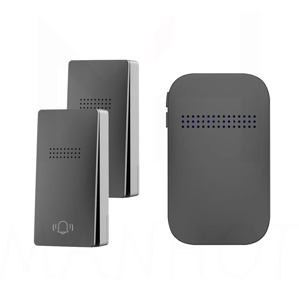 Smart Wireless Waterproof Doorbell 38 Ringtones Plug Button - stepyours.com