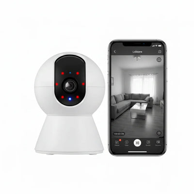 Kerui Mini Indoor Wireless 5MP WiFi IP Camera With Smart Auto Tracking - stepyours.com