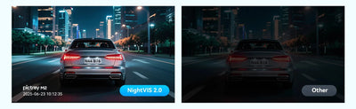 Pictrey M2 2K Dash Cam 330 Degree Rotatable Car DVR Night Vision Voice Control - stepyours.com