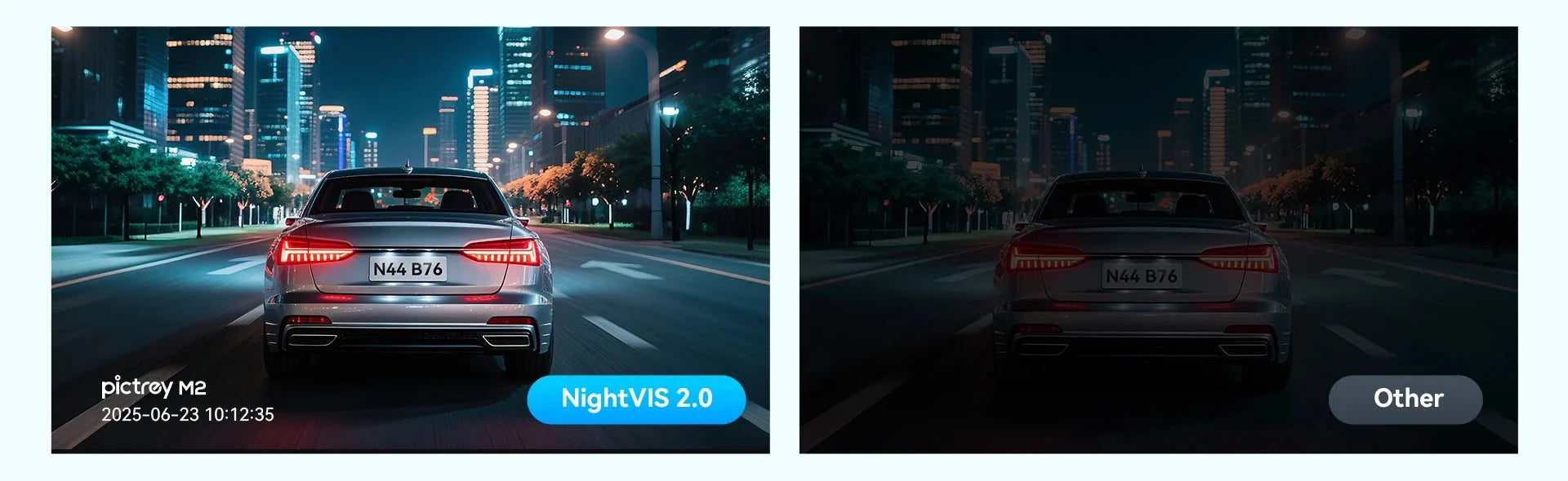 Pictrey M2 2K Dash Cam Night Vision 330 Degree Rotatable Car DVR Parking Monitor - stepyours.com