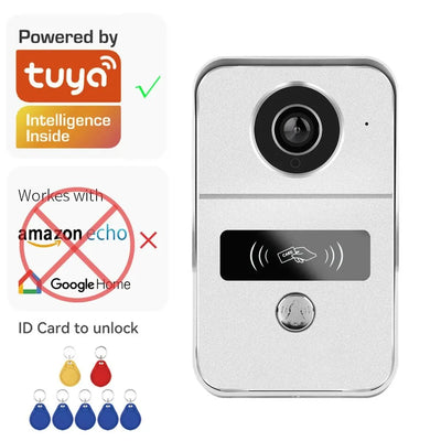 Tuya Smart 1080P Doorbell Camera With WiFi Intercom Unlock - stepyours.com