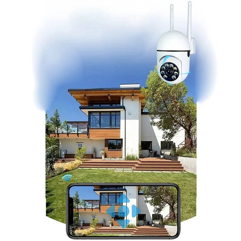 1080P HD PTZ WiFi IP Camera Outdoor Night Vision Waterproof CCTV Surveillance - stepyours.com
