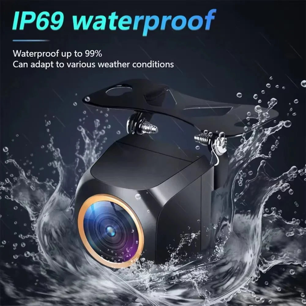 Rear View Camera 200 Degree AHD 1920X1080P Golden Fisheye Lens HDR Night Vision - stepyours.com
