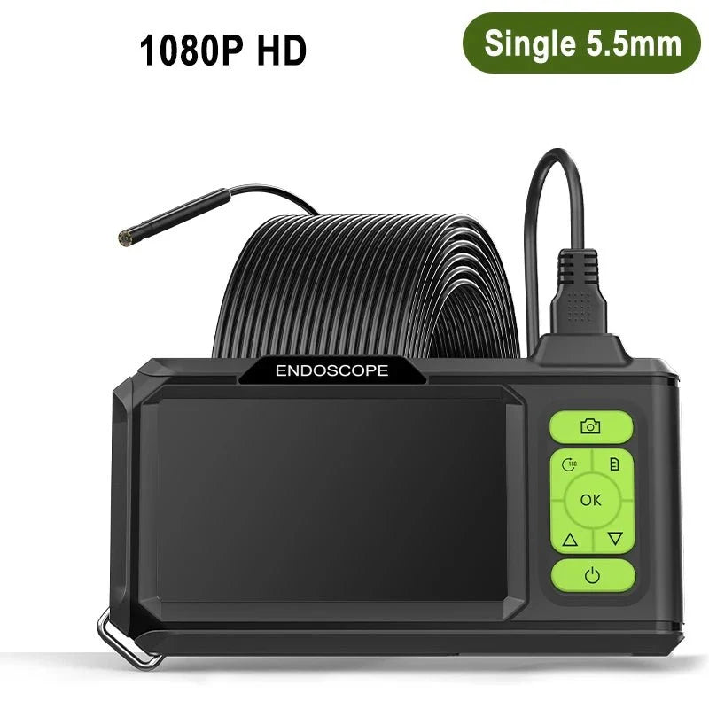 ENWOR Industrial Endoscope 4.3 Inch IPS Screen Autofocus Camera With Triple Lens - stepyours.com