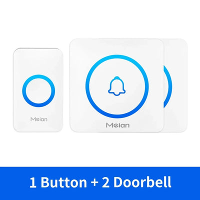 Meian Smart Wireless Doorbell IP65 Waterproof 60 Songs - stepyours.com