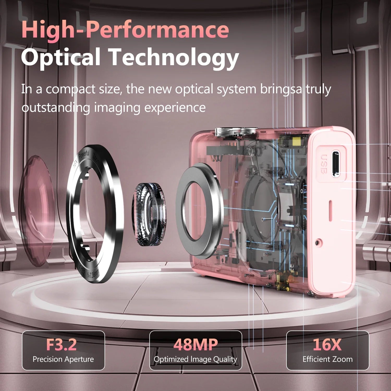 4K Autofocus Vlogging Camera 42MP With Two Point Eight Inch Screen Camcorder - stepyours.com